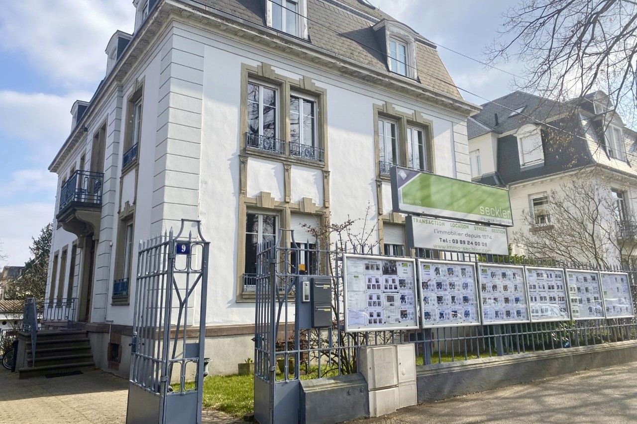Agence immobilière Seckler à Colmar (Haut-Rhin, Alsace)