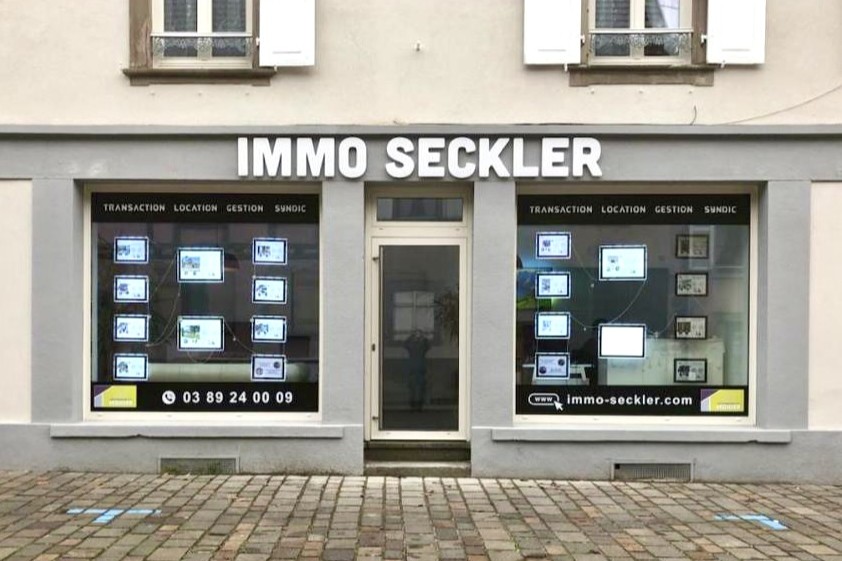 Agence immobilière Seckler à Wintzenheim (Haut-Rhin, Alsace)